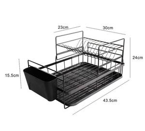 Égouttoir de cuisine avec égouttoir et porte-ustensiles - Product Image 6