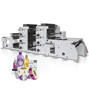 850 modèle 4 5 6 couleur pain sac papier auto-adhésif papier flexo étiquette machine d'impression - Product Image 1