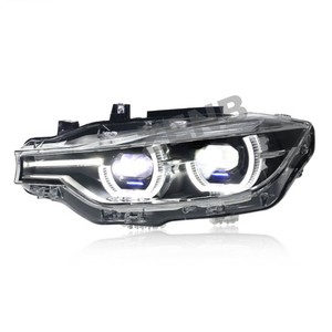 Conjunto de Faros Delanteros para Serie 3 F30, Lentes Láser LED Modificadas F35, Luces de Circulación Diurna, Intermitentes, 2013-2018 - Product Image 1