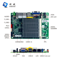 Placa Base Industrial OEM ODM Intel J3710 DDR3L 16GB SATA3.0 PCI-Express WIFI HD VGA 2 LAN 6 COM 3.5 pulgadas EPIC