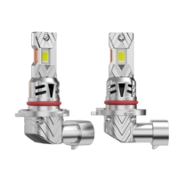 Play and Plug Ventilateur de phare de voiture de refroidissement H4 H7 H11 9006 9005 HB3 Ampoule de phare LED