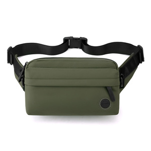 Bolso de Pecho Deportivo Personalizado para Hombre con Cierre de Cremallera, Multifuncional, para Caminar al Aire Libre y de Moda, Tipo Bandolera - Product Image 2