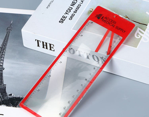 <span class=keywords><strong>Loupe</strong></span> personnalisée de signet avec design en PVC transparent pour hommes et femmes - Product Image 3