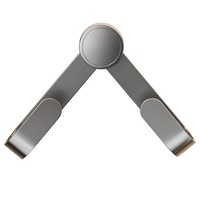Support mural rotatif pour couvercles de casseroles à ventouse, sans perçage, en acier au carbone et plastique, style luxe léger, pour rangement de cuisine