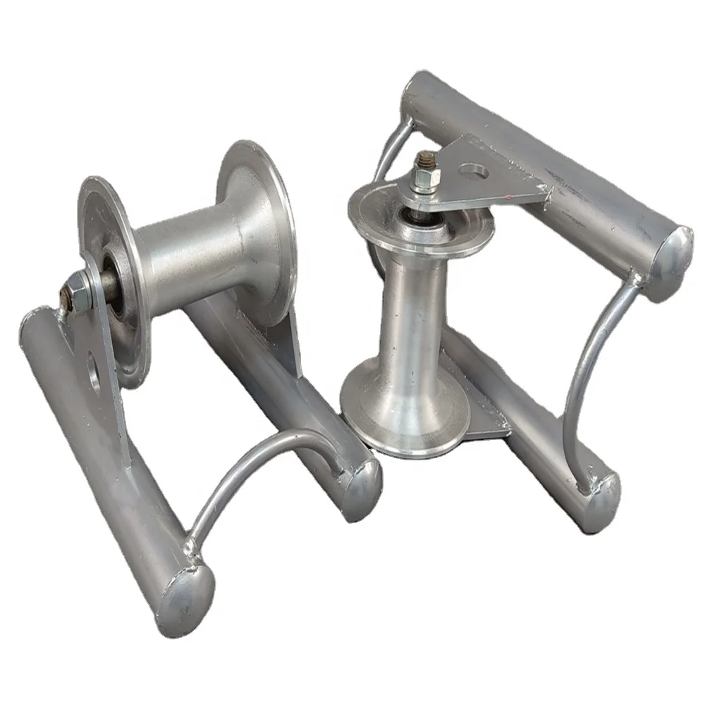 Fiber Optic <strong>Power</strong> Electric Manhole Aluminium Alloy <strong>Cable</strong> Pulley <strong>Cable</strong> Pulling <strong>Guide</strong> Roller