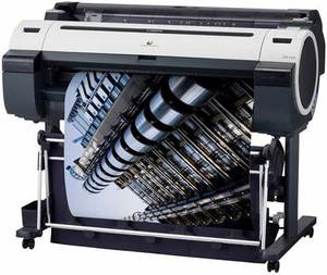 Gereviseerde Posterdrukmachine <span class=keywords><strong>Plotter</strong></span> Printer En Snijder Voor <span class=keywords><strong>A0</strong></span> Formaat Papier Voor Canon Ipf 750 - Product Image 5
