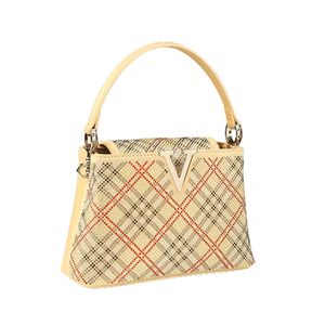 फ्रेंच 2025 नए हॉट स्टैम्पिंग डायमंड ग्रिड बाल्टी बैग, वायुमंडलीय हाथ से आयोजित क्रॉसबॉडी बैग, उत्कृष्ट और बहुमुखी - Product Image 6