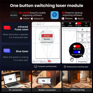 Grabador Láser Dual <span class=keywords><strong>de</strong></span> Fibra Óptica <span class=keywords><strong>de</strong></span> 20W, Grabador <span class=keywords><strong>de</strong></span> Joyería con Soporte para Operación Móvil, para <span class=keywords><strong>Grabado</strong></span> <span class=keywords><strong>de</strong></span> Logotipos en Oro y Plata - Product Image 5