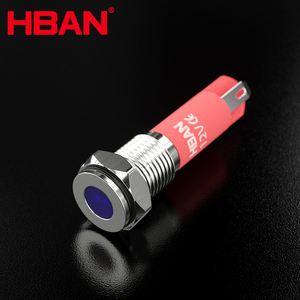 Trung Quốc Nhà sản xuất hbgq8t 8 mét 24 Volt màu xanh đèn kim loại thép không gỉ nhỏ không thấm nước LED chỉ số với pin thiết bị đầu cuối - Product Image 1