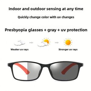 Gafas de Ciclismo con Logotipo Personalizado 2025, Unisex, con Cambio de Color, Anti Luz Azul, para Presbicia, UV400, TR90, Fotocromáticas, para Lectura - Product Image 3