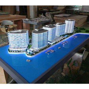 Современный дизайн <span class=keywords><strong>3d</strong></span> 1/200 масштабные модели для показа и выставки недвижимости - Product Image 1