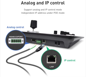 Controlador de Sistema de Videoconferencia Industrial <span class=keywords><strong>MYTECH</strong></span> YRS-11DH con Joystick 4D - Product Image 4