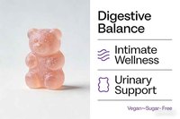 Compléments alimentaires en gommes pour la santé des femmes adultes - Probiotiques, enzymes digestives, vitamines, soutien immunitaire, végétaliens, sans OGM, certifiés GMP