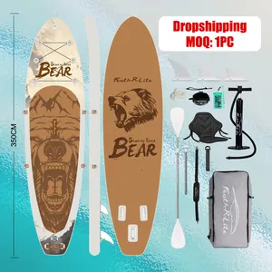 Funwater Dropshipping papan Sup selancar Paddleboard tiup Gladiator Pro 11 "6 papan selancar lembut papan Subbord Sap papan dayung