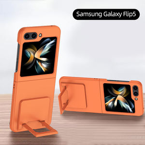 2023 nuevo para Samsung Flip 5 funda dura mate Skin Feel Phone Cover Pink Case para Samsung Galaxy Z Flip 5 4 3 - Product Image 5