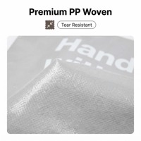 Sac de shopping personnalisé imprimé en couleur avec matériau PP laminé, imperméable et durable, sac tissé en PP recyclable