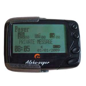 ระบบเรียกพนักงานไร้สาย 3 ช่องสัญญาณ ตั้งโปรแกรมข้อความได้ ระบบเรียกพนักงานแบบ POCSAG พร้อมปุ่มกดตัวอักษรและตัวเลข - Product Image 1