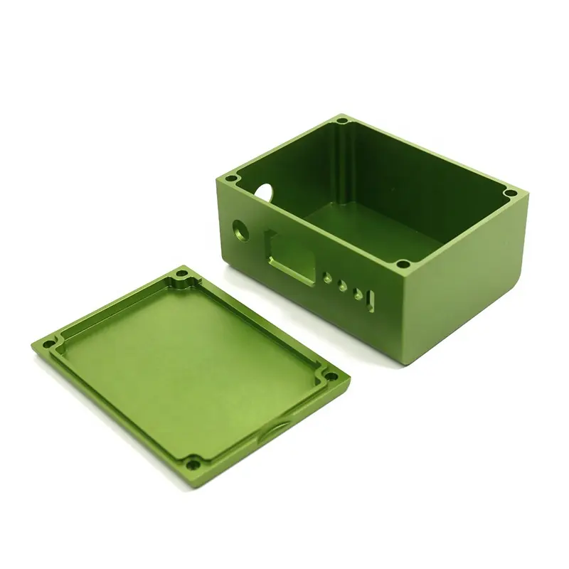 Oem Custom Milling Precise Cnc Machining Anodized Aluminum Box Enclosure Case