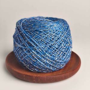 <span class=keywords><strong>Fil</strong></span> fantaisie creux doré et argenté, <span class=keywords><strong>fil</strong></span> à crocheter, <span class=keywords><strong>fil</strong></span> métallique/coton brillant pour DIY, couture, tricot, sacs, poupées, dentelle, point de croix - Product Image 5