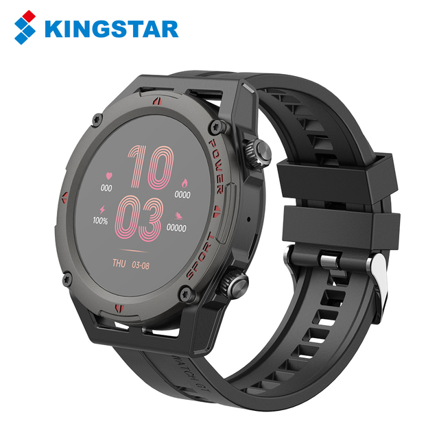 KINGSTAR Outdoor Fitness Tracker Smartwatch Ip68 Waterproof Bluetooth Calling Sport Smart Watch