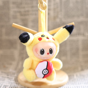 Ciondolo in Vinile Silicone Trasformabile a Forma di Stitch, Peluche, Bambola, Portachiavi per Borsa Lucifer - Product Image 3