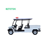 Vehículo de Patrulla Eléctrico de Alta Potencia con 5 Asientos, Modificado para Carrito de Golf, Patrulla de Parques para Carreteras No Públicas