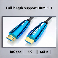 Cable de Fibra Óptica Activo SIPU 2026 8K 4K HDTV con Revestimiento de PVC para Computadora y Proyector, 300M/100M/50M/30M/20M/10M