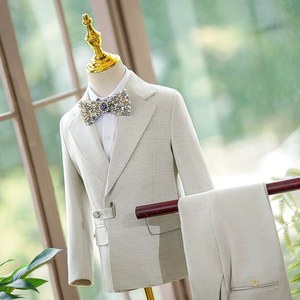 Costumes de Cérémonie Garçon 2025: Ensemble Complet Mariage et Fête, Blazers et Pantalons (2 Pièces) pour Enfants - Product Image 5