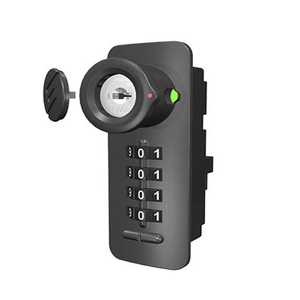 Serrure à combinaison automatique YH3727 pour armoire, conception à quatre molettes à réinitialisation facile - Product Image 2