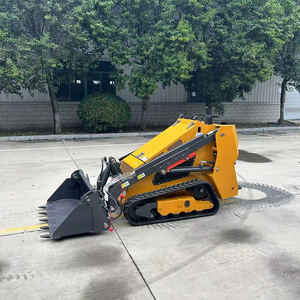 Mini MINICARGADORA diésel sobre orugas tipo máquina peso alto momento de carga maquinaria de construcción - Product Image 1