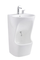 Lave-pieds moderne Wudu : Vente directe usine de bassins à pieds en céramique double couche, lavabo hygiénique Wadu, prix de gros