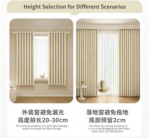 Cortina de Chenilla Jacquard Clásica Europea de Alta Gama, Cortina de Ventana de Tela de Alta Precisión para <span class=keywords><strong>Casa</strong></span> y Hotel - Product Image 5
