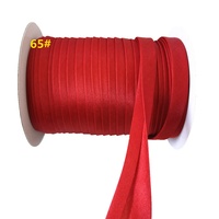 Vente directe usine – Ruban de bordure sergé brillant en polyester écologique de 12 mm pour robe de mariée, décoration Hanfu, couture et artisanat