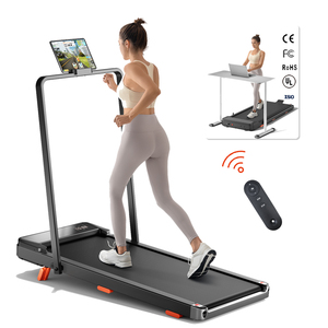 Walking Pad YPOO Foldable Treadmill With Incline, With Handle Bar