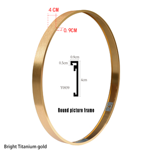 Manufacturer Wholesale Metal <strong>Frames</strong> Aluminum Extruded Round <strong>Frame</strong> <strong>Large</strong> Wall Photo <strong>Frame</strong> Aluminum Alloy - Product Image 5