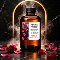 Huile essentielle d'encens de rose, parfum boisé oriental chaud et épicé, pour diffuseur d'arômes, humidificateur, maison, hôtel, spa