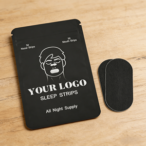 Autocollant de soutien anti-<span class=keywords><strong>ronflement</strong></span>, bande d'aide au sommeil, patchs nasaux et buccaux, durée de conservation de 2 ans - Product Image 1