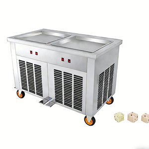 Ice Cream <b>Roll</b> Machine Tropical Climate Optimized Cooling System For Street Vendors Durable Corrosion Proof Syrup <b>Rolls</b> Price - Product Image 3