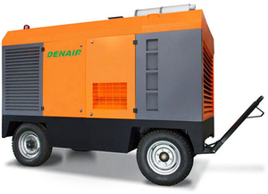 Hiệu quả cao 750cfm động cơ di động máy nén khí DIESEL cho khoan - Product Image 2