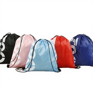 Zaino Pieghevole Promozionale all'Ingrosso con Coulisse in Poliestere Nylon, Elegante e Pratico per lo <span class=keywords><strong>Shopping</strong></span> e i Viaggi - Product Image 4