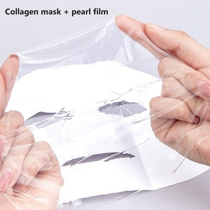 Meerwasser Bio-Kollagen Gesichtsmasken-Tuch Hydrogel Feuchtigkeitsspendend Aufhellend Straffend mit Algenextrakt Hyaluronsäure Vitamin C OEM - Product Image 3