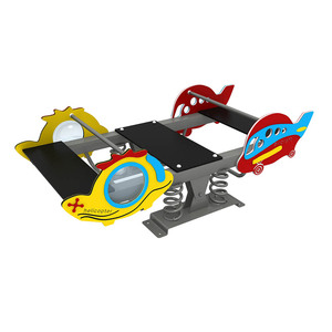 Balancín de Plástico para Niños, Parque Infantil, Escuela, Patio de Recreo, Venta al por Mayor, Fabricante Chino, Duradero y Seguro - Product Image 5
