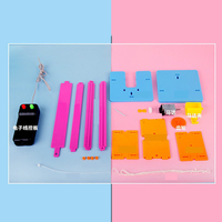 Kit d'expérimentation scientifique DIY : Montre-à-marche-vente électrique fait main – Modèle éducatif STEM à assembler pour étudiants