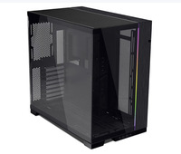 Boîtier PC Gaming de Luxe Nouvelle Conception en Verre Trempé 0,5 mm SPCC Version Verre 245 ATX avec Ventilateur RGB – Vente en Gros