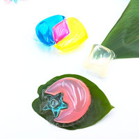OEM kain Tablet cuci pakaian deterjen Gel pod Laundry cair kapsul deterjen