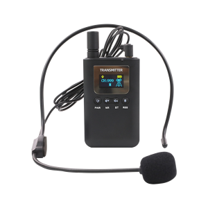 เครื่องส่งรับวิทยุไร้สาย2.4ก. สำหรับระบบไกด์นำเที่ยวระบบแปลภาษาพร้อมกันสอนการฝึกพร้อมชาร์จด้วยแม่เหล็ก - Product Image 2