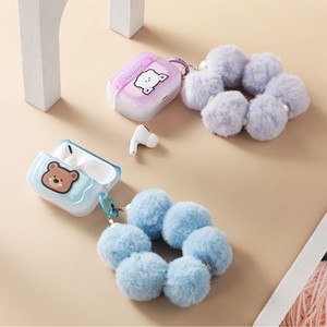 Écouteurs sans fil KEEKA TWS-K43 BT 5.3 avec étui en forme de boule en peluche de dessin animé - Product Image 4