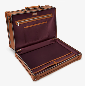 Valigia in Pelle OEM da 47 Pollici con Doppia Cerniera, Borsa per Laptop in Pelle per Affari - Product Image 3