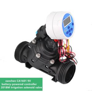 Controlador de riego Zanchen Ca1601 con batería de 9V, temporizador digital, válvula de riego automática para uso en exteriores y jardines. - Product Image 2