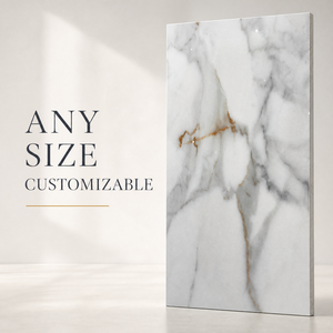 Lastra in Gres Porcellanato Sinterizzato di Lusso Effetto Marmo MESH FISH BELLY GOLD, Grande Formato, Dimensioni Personalizzabili, per Rivestimenti a Parete e Pavimenti di Ville - Product Image 3